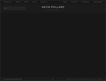 Tablet Screenshot of kevinpollard.com